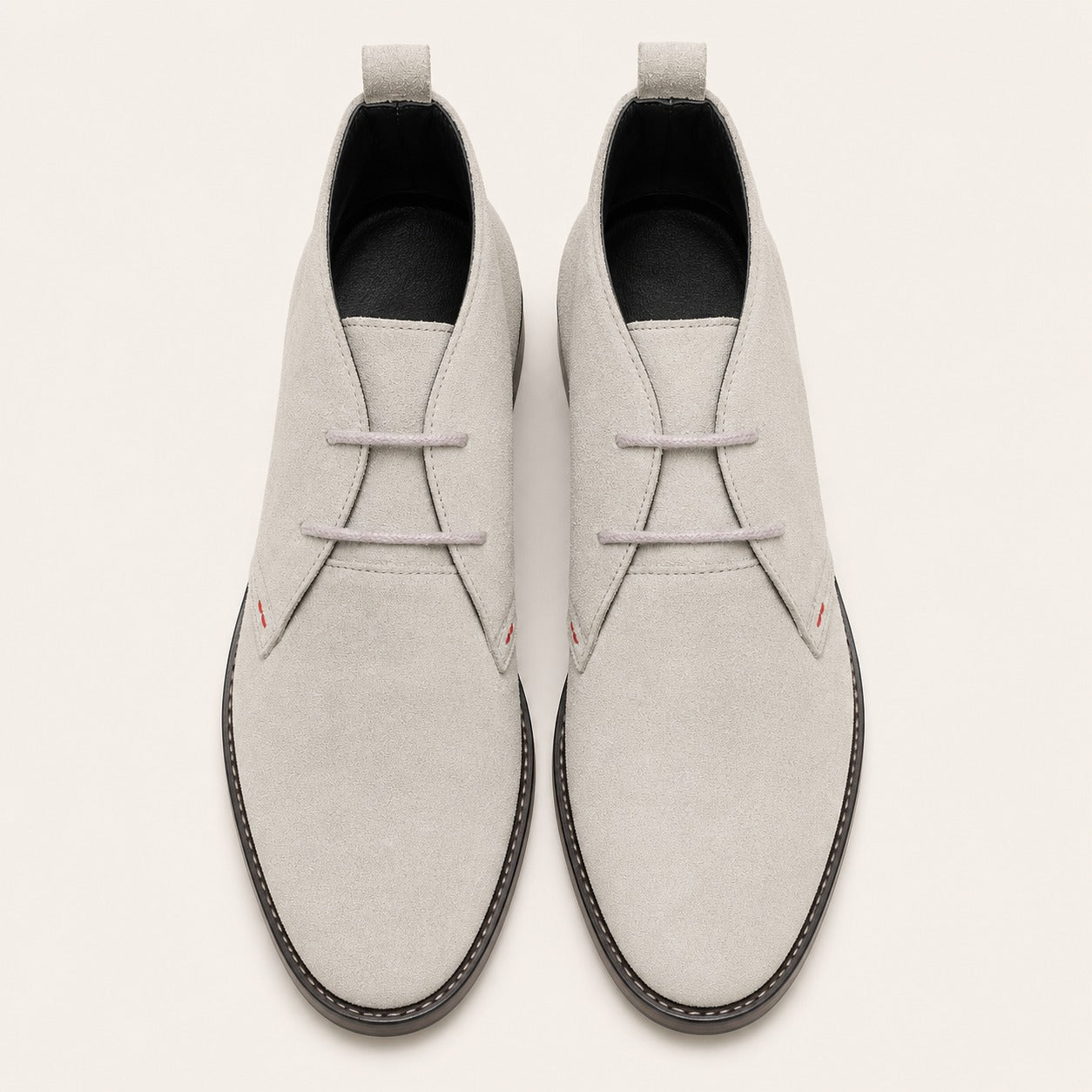 Men's Derby Chukka Boot | Cow Suede Leather | Non-Slip PU Rubber Sole