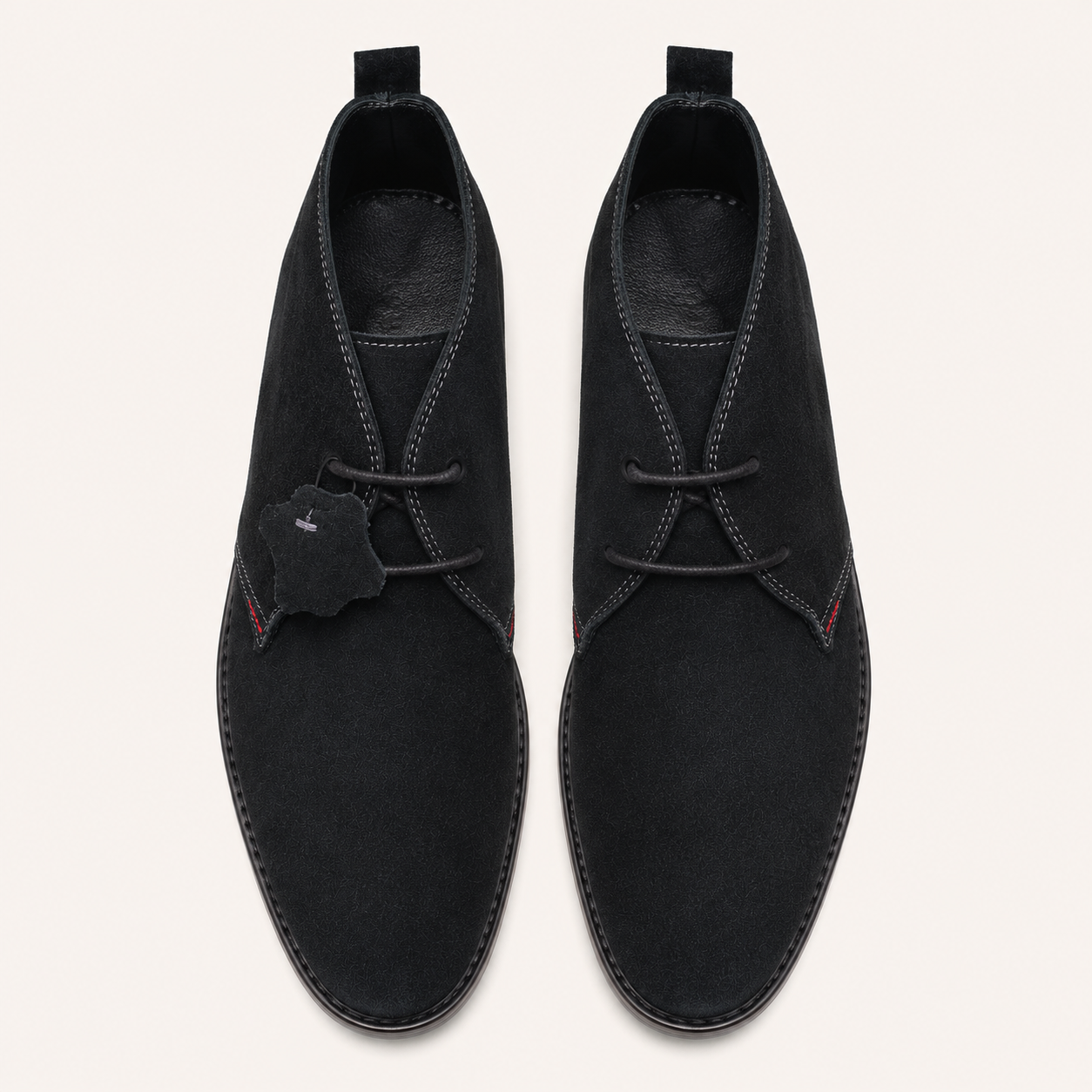 Men's Derby Chukka Boot | Cow Suede Leather | Non-Slip PU Rubber Sole