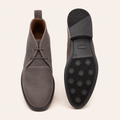 Men's Derby Chukka Boot | Cow Suede Leather | Non-Slip PU Rubber Sole