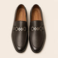 Premium Cow Milled Leather Dress Shoes with PU Sole | Men's Formal Footwear