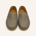 Men’s Milled Leather Moccasin Shoes – Premium Quality Non-Slip Sole Casual Loafers