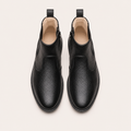 Broga Premium Black Chelsea Boots for Men – Handcrafted Genuine Leather Slip-On Ankle Boots