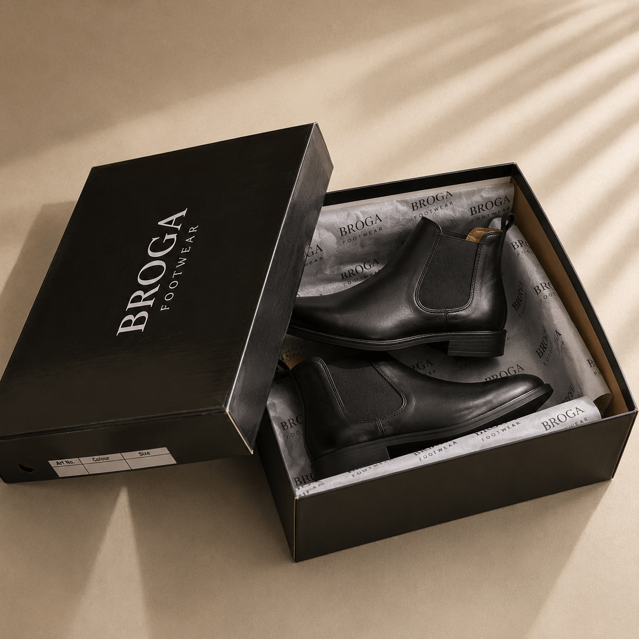 Broga Premium Chelsea Boots – Handcrafted Leather Lining, PU Rubber Sole & All-Day Comfort - My Store