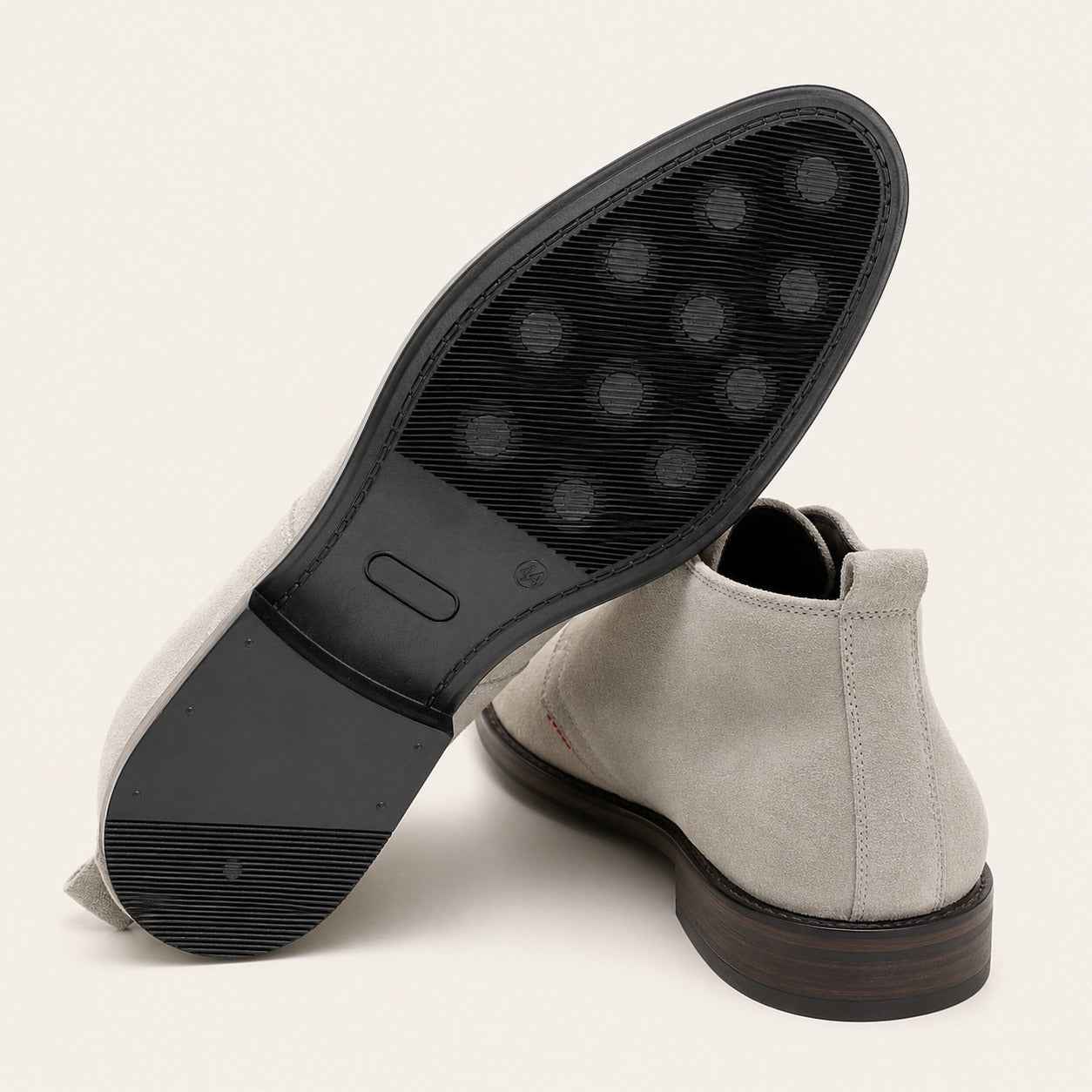 Men's Derby Chukka Boot | Cow Suede Leather | Non-Slip PU Rubber Sole