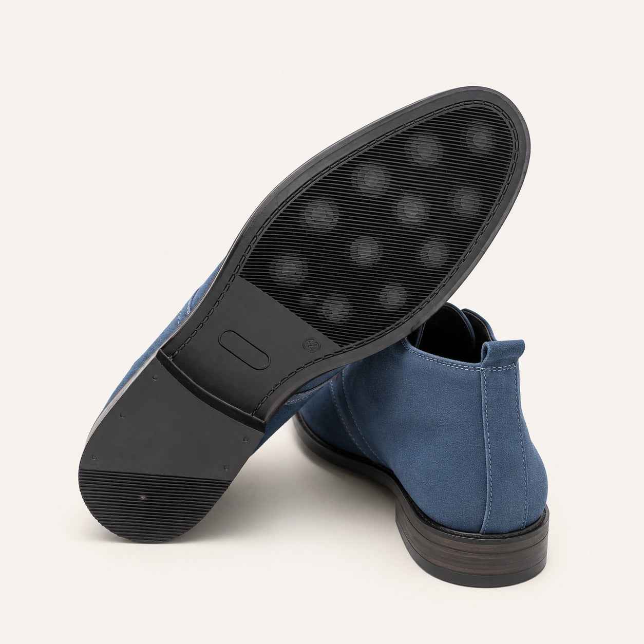 Men's Derby Chukka Boot | Cow Suede Leather | Non-Slip PU Rubber Sole