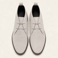 Men's Derby Chukka Boot | Cow Suede Leather | Non-Slip PU Rubber Sole
