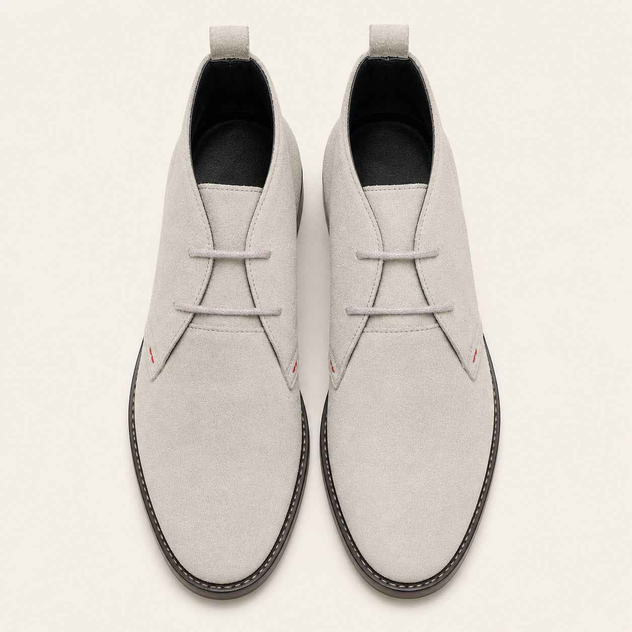 Men's Derby Chukka Boot | Cow Suede Leather | Non-Slip PU Rubber Sole