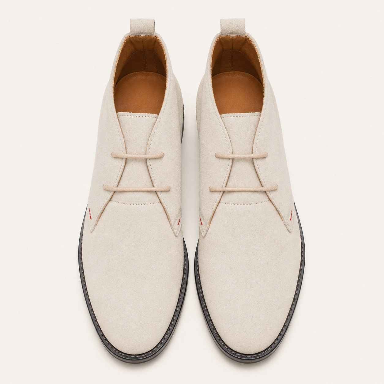 Men's Derby Chukka Boot | Cow Suede Leather | Non-Slip PU Rubber Sole