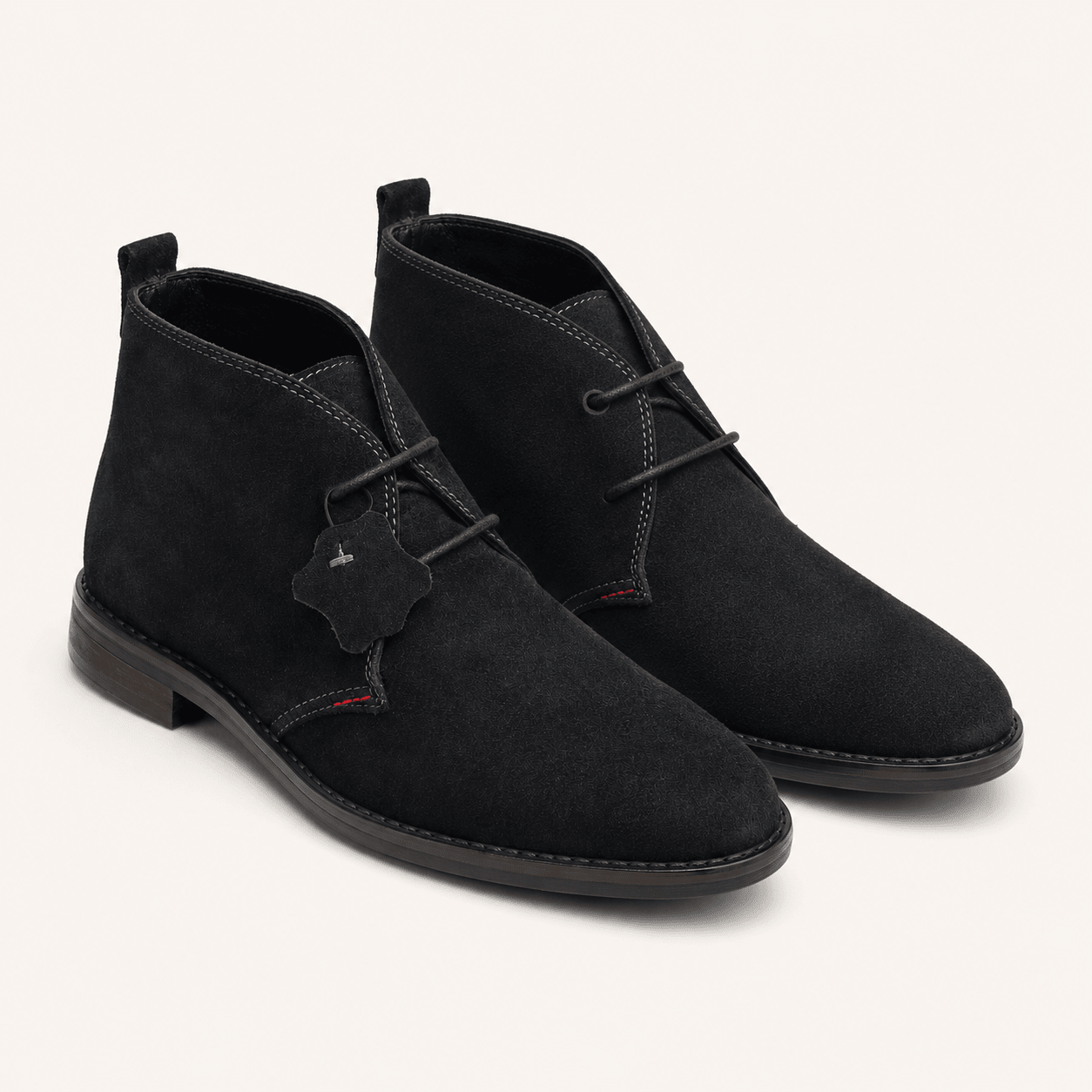Men's Derby Chukka Boot | Cow Suede Leather | Non-Slip PU Rubber Sole - My Store