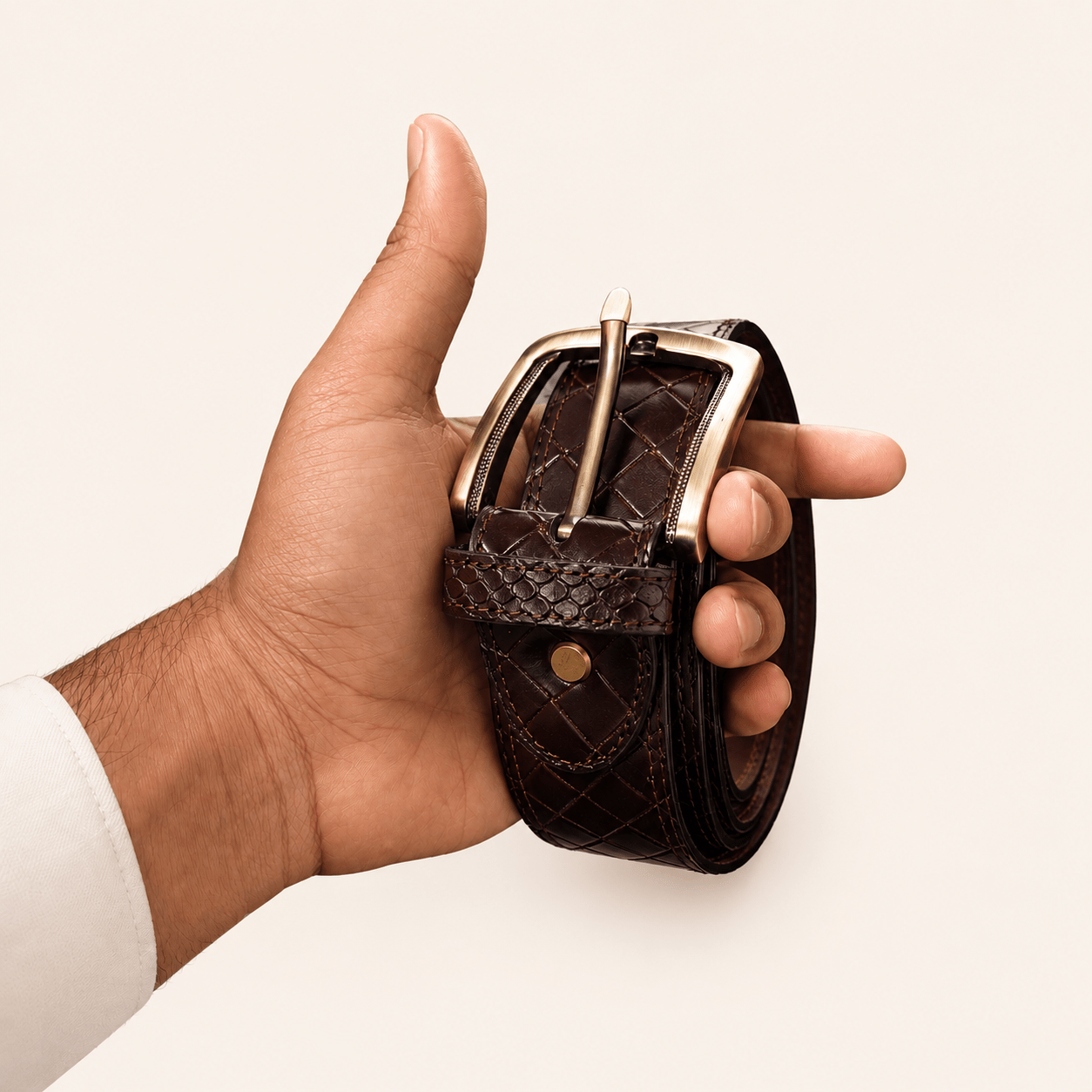 Premium Real Leather Belt for Men | Made in Italy | Imported Quality - My Store