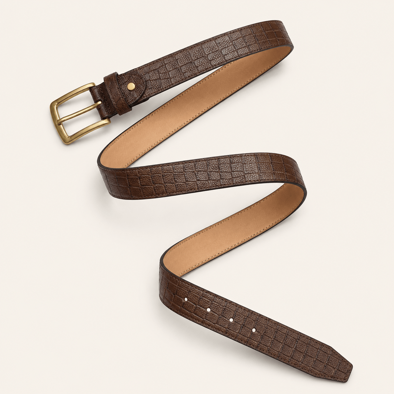 Premium Real Leather Belt for Men | Made in Italy | Imported Quality - My Store