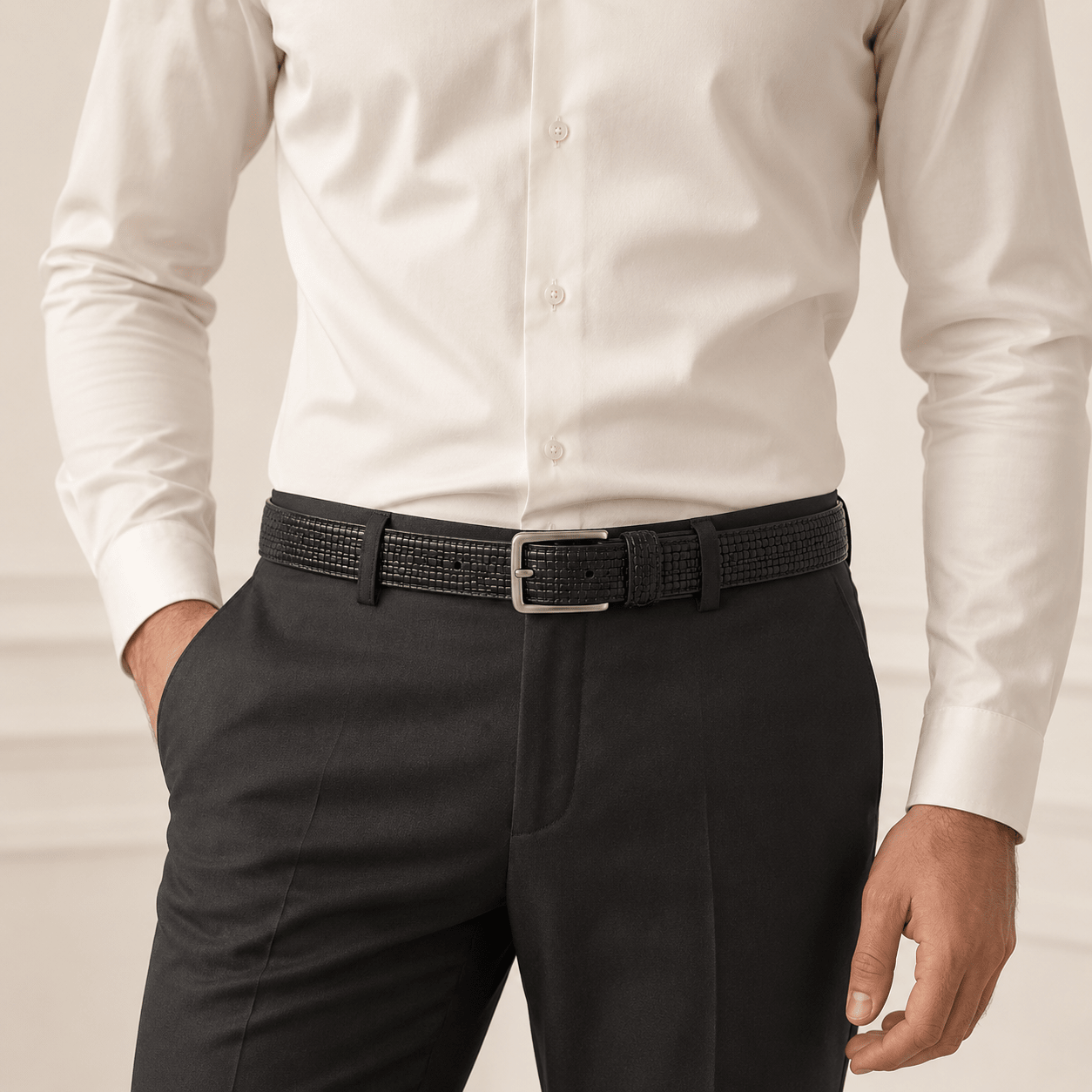 Premium Real Leather Belt for Men | Made in Italy | Imported Quality - My Store